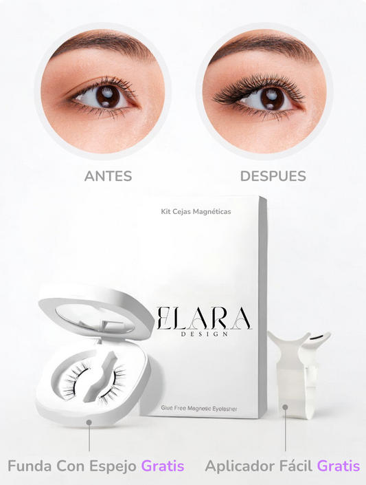 Elara™  Kit Pestañas Magnéticas